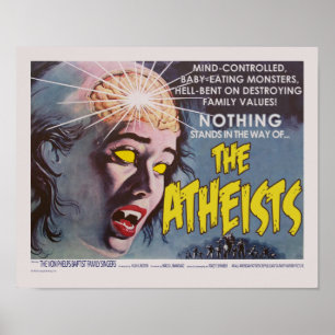 Pôster O cartaz cinematográfico da paródia dos ateus