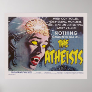 Pôster O cartaz cinematográfico da paródia dos ateus