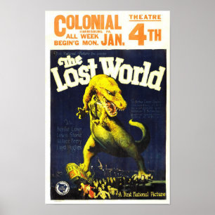 Pôster O cartaz cinematográfico perdido do monstro do