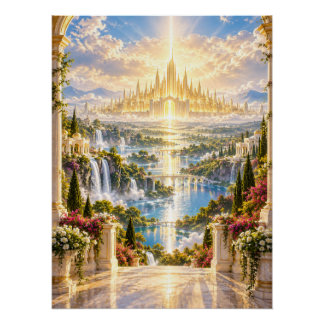 Pôster O Cartaz da Cidade da Luz 20x26