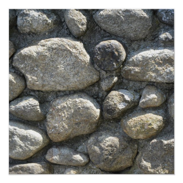 PÔSTER O CARTAZ DA PAREDE DE PEDRA (Frente)