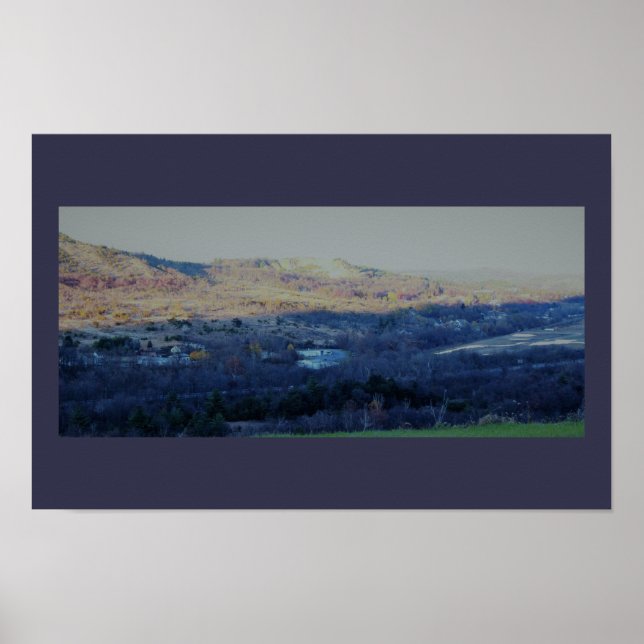Poster O Cartaz de Foto das Montanhas Pocono (Frente)