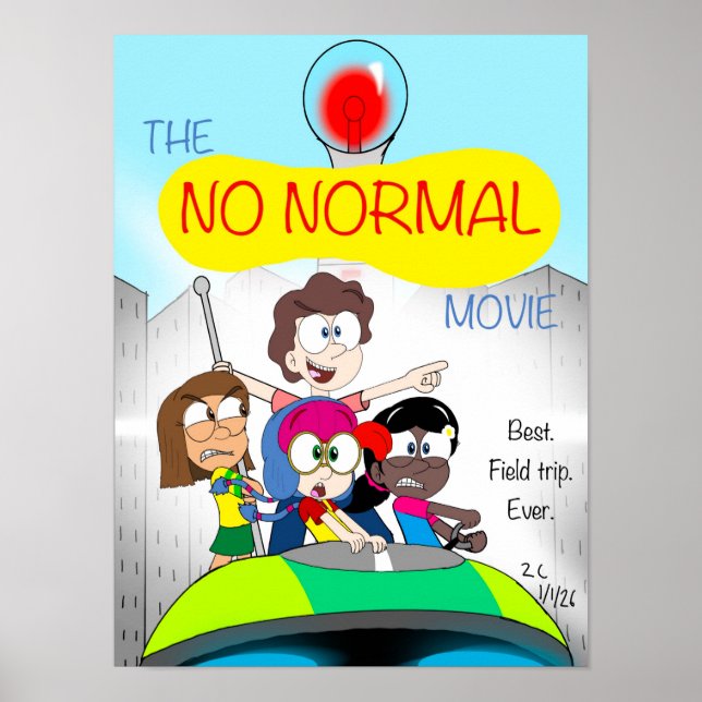 Poster O Cartaz do Filme No Normal (Frente)