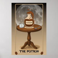 O Cartaz do Potion Tarot Card