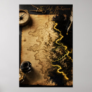 Poster O Cartaz Edição Limitada de The Ink Between Worlds