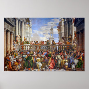 Poster O Casamento em Caná   Paolo Veronese  