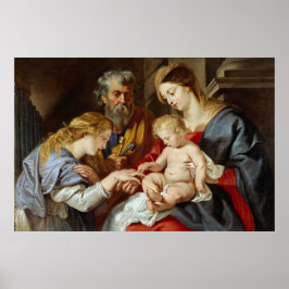 Poster O Casamento Místico da Santo Catherine