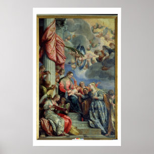 Pôster O casamento místico de St. Catherine