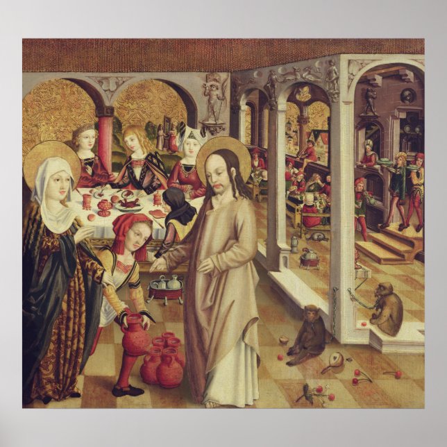 Poster O Casamento no Cana, c.1500 (Frente)