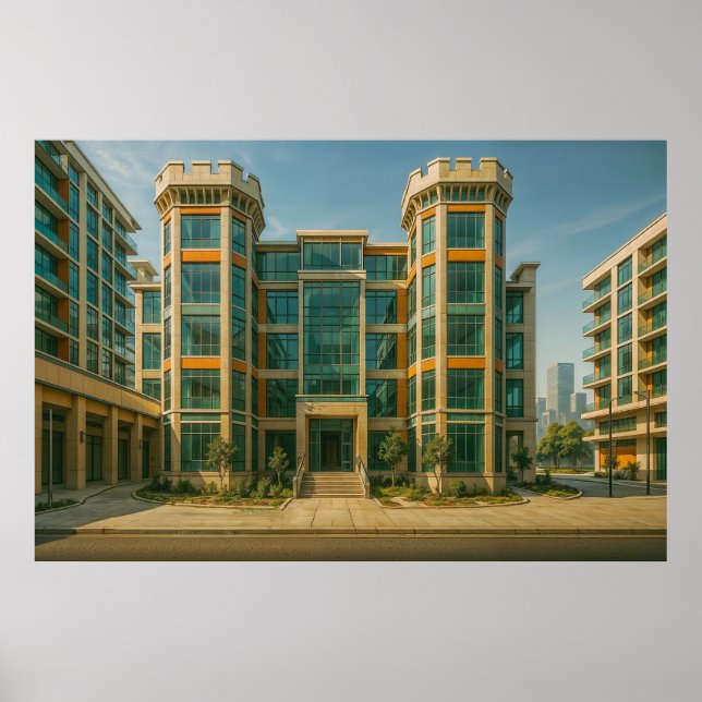 Poster O Castelo Crystal Citadel (Frente)