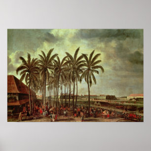 Pôster O Castelo de Batavia, visto de Kali Besar