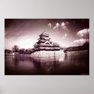 Pôster O castelo de Matsumoto, Japão