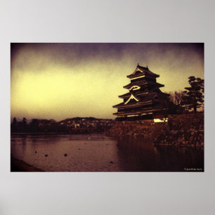 Pôster O castelo de Matsumoto, Japão