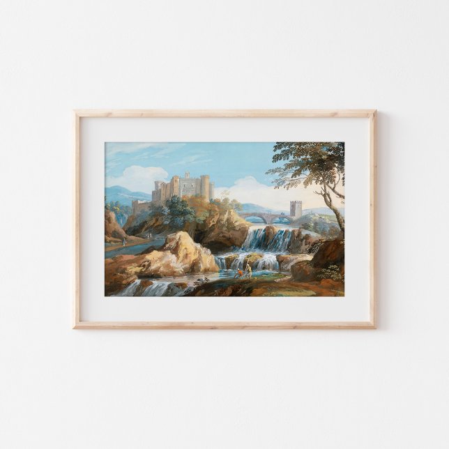 Poster O Castelo de Orsini | Giovanni Battista Busiri (Criador carregado)