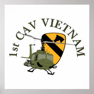 Pôster ø Cav Vietnam
