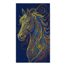 O cavalo azul