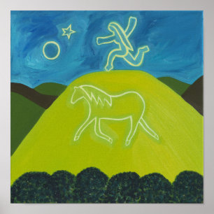 Pôster O cavalo branco em Somerset 2011