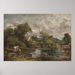 Poster O Cavalo Branco - John Constable (1819)