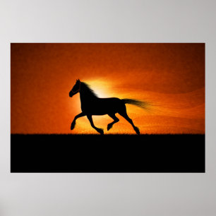 Poster O cavalo Running