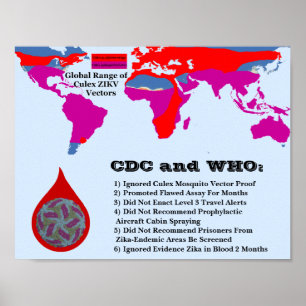 Pôster O CDC & o WHO não protegeram cidadãos por