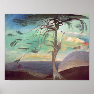 Poster O Cedro solitário, 1907