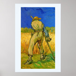 Pôster O Ceifeiro (após Millet) por Vincent van Gogh