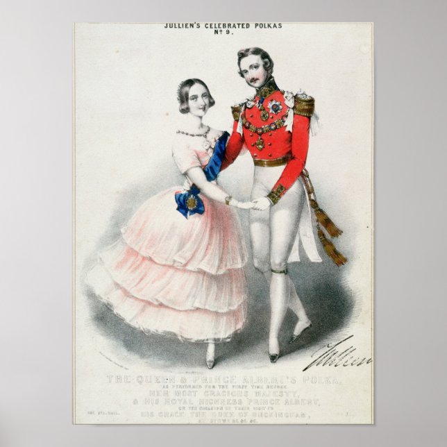 Poster O Celebrado Polkas de Jullien (Frente)