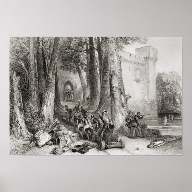 Pôster O cerco à Casa de Lathom (Frente)