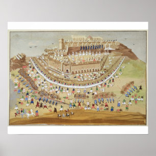 Pôster O cerco de Atenas em 1827, do pictórico olá!