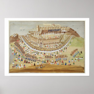 Poster O cerco de Atenas em 1827, do pictórico olá!