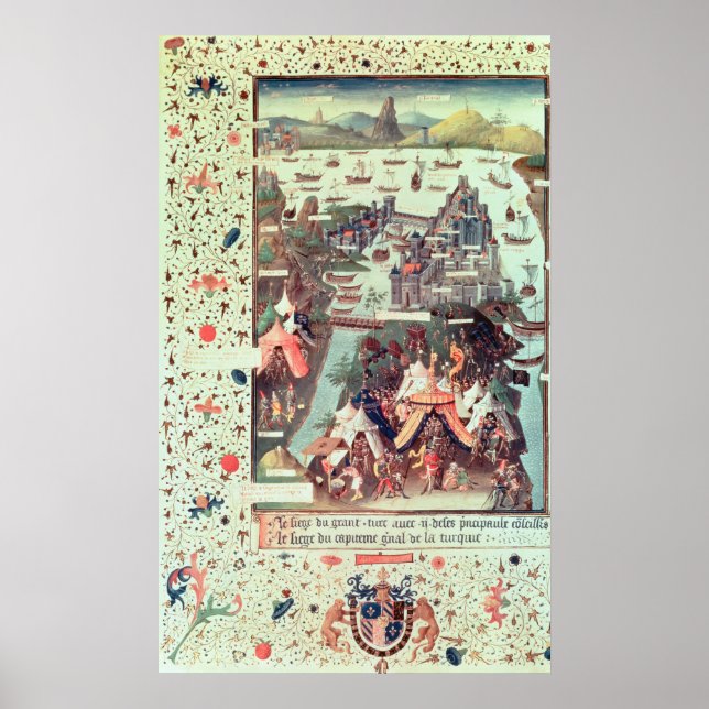 Poster O cerco de Constantinopla (Frente)