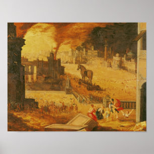 Poster O cerco de Troia