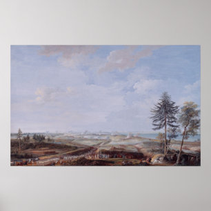 Pôster O cerco de Yorktown em 1781, 1784