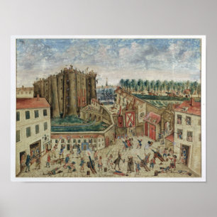 Pôster O cerco do Bastille, 1789