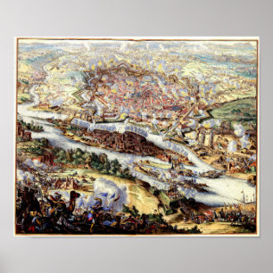 Poster O cerco turco de Viena 1863