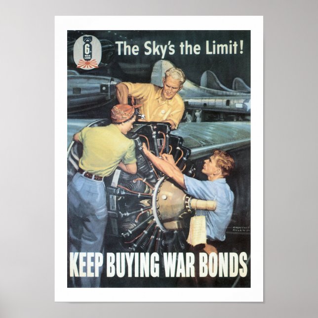 Poster O Céu é o Limite! (Frente)