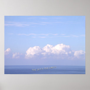 Poster "O Céu é o Limite"