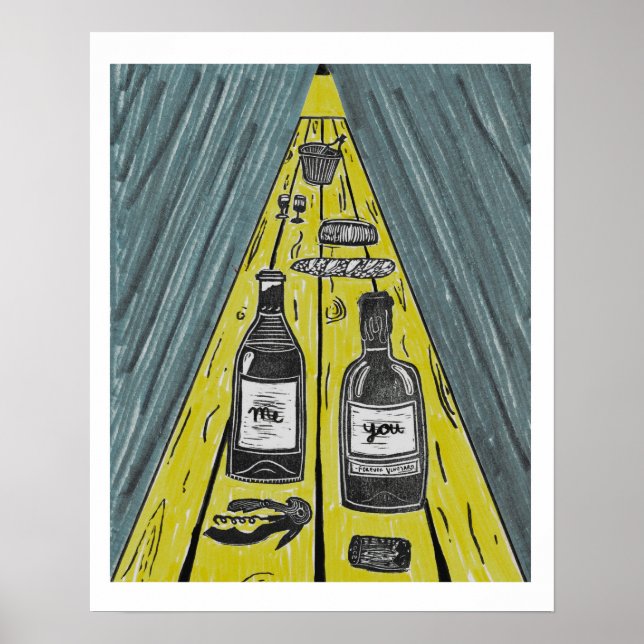 Poster O céu é um Janto sem fim para dois (Frente)