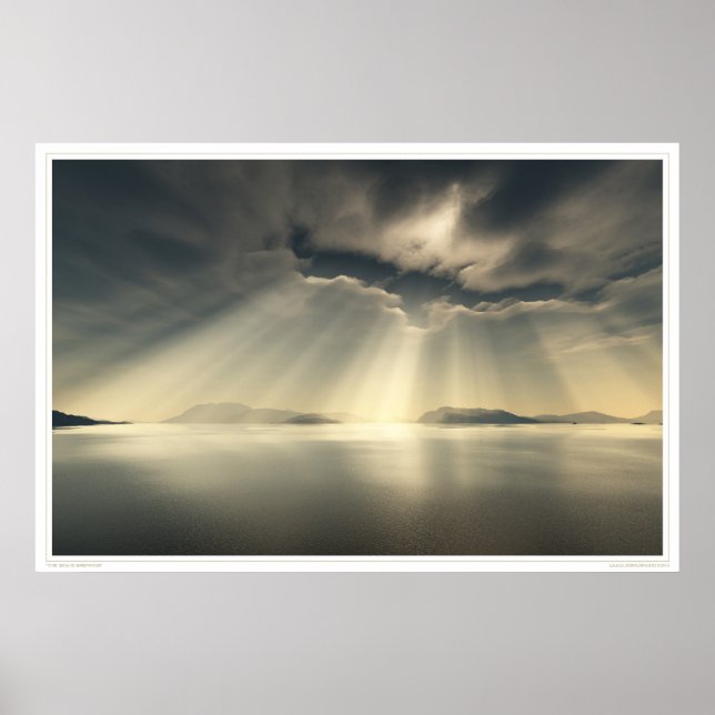 Poster o céu está quebrando (Frente)