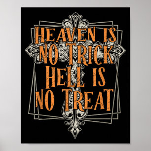 Poster O Céu Não é um Truque o Inferno Não é um Agrado, N