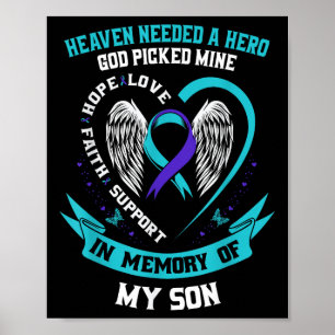 Poster O Céu Precisava de um Herói Deus Escolheu Meu Filh