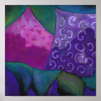 Poster O Céu Rosa Púrpura, Escondido