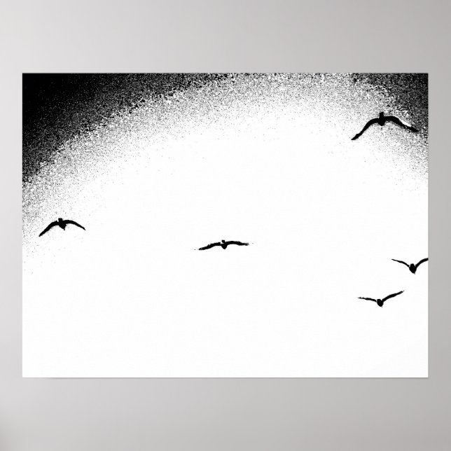 Pôster O céu sem fim (Frente)