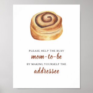 Poster O chá de fraldas Bun ajuda o Destinatário da Mãe e