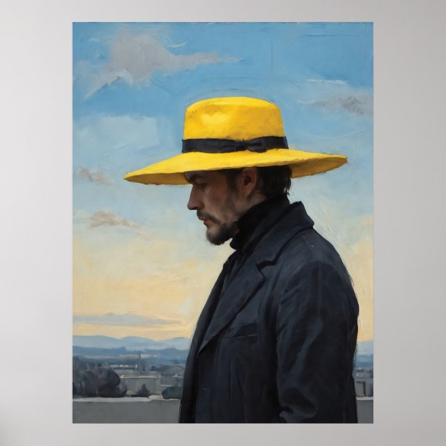 Poster O Chapéu Amarelo (Frente)