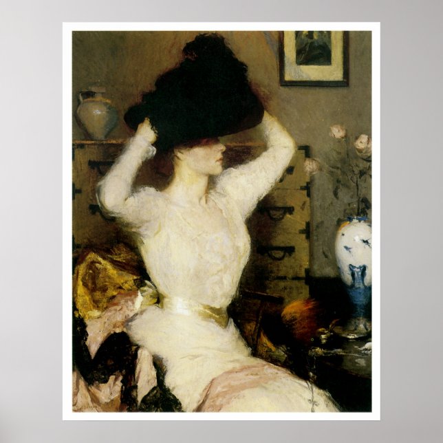 Poster O Chapéu Negro (Frente)