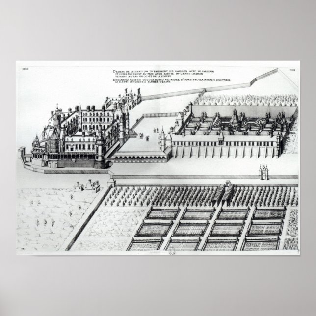 Pôster O Chateau de Gaillon (Frente)