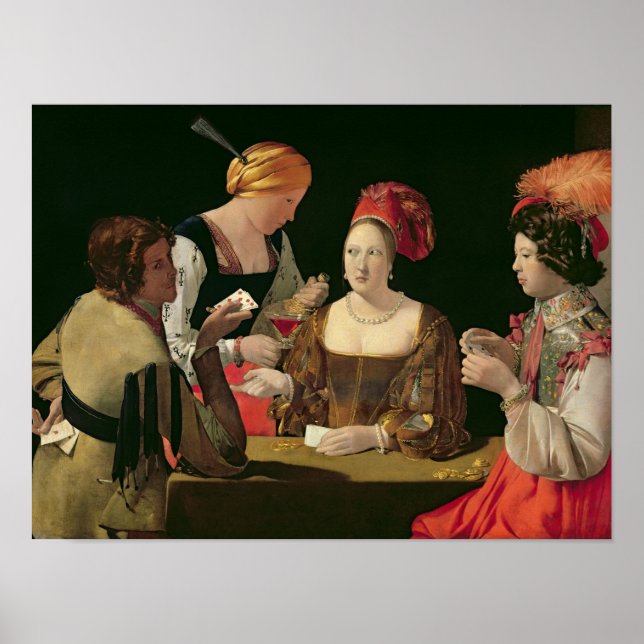 Pôster O Cheat com o Ás dos Diamantes (Frente)