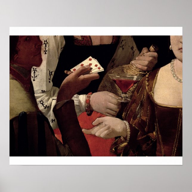 Pôster O Cheat com o Ás dos Diamantes, detalhes do (Frente)