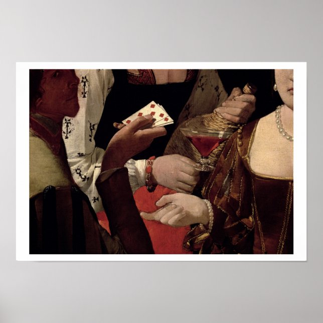 Pôster O Cheat com o Ás dos Diamantes, detalhes do (Frente)